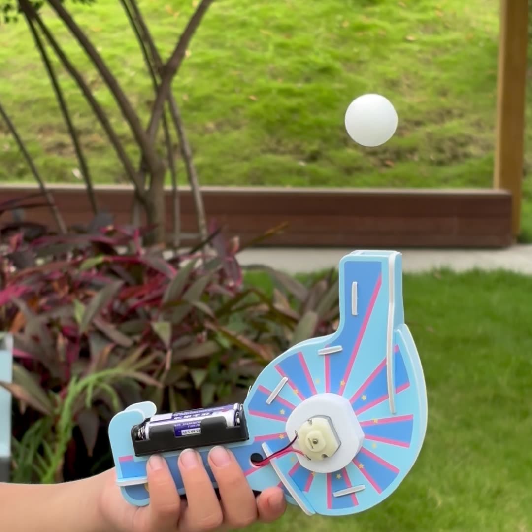 Finished DIY Blower Kit: A Creative and Educational Toy for Young Learners