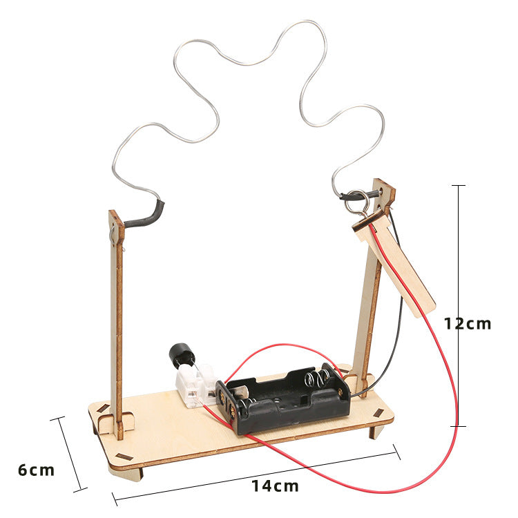 DIY Wooden CrossFire Kit for Kids | STEM Science Toy with Video Instructions – Ages 5+
