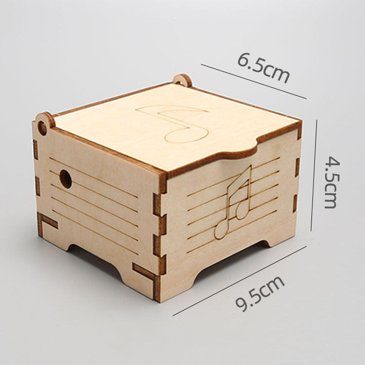 DIY Wooden Music Box Kit for Kids | STEM Science Toy with Video Instructions – Ages 5+