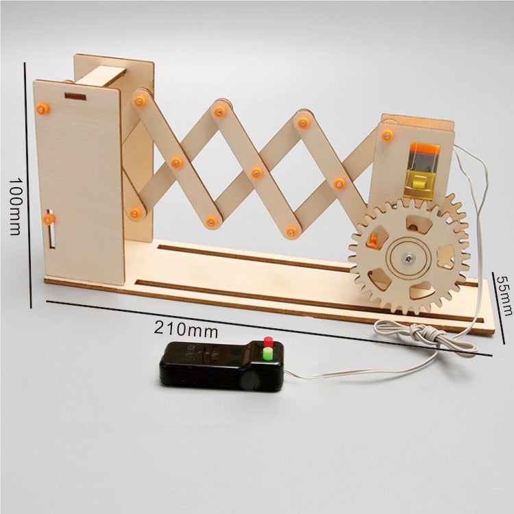 Close-up of the finished DIY Electric Barrier Gate Kit, highlighting its details.