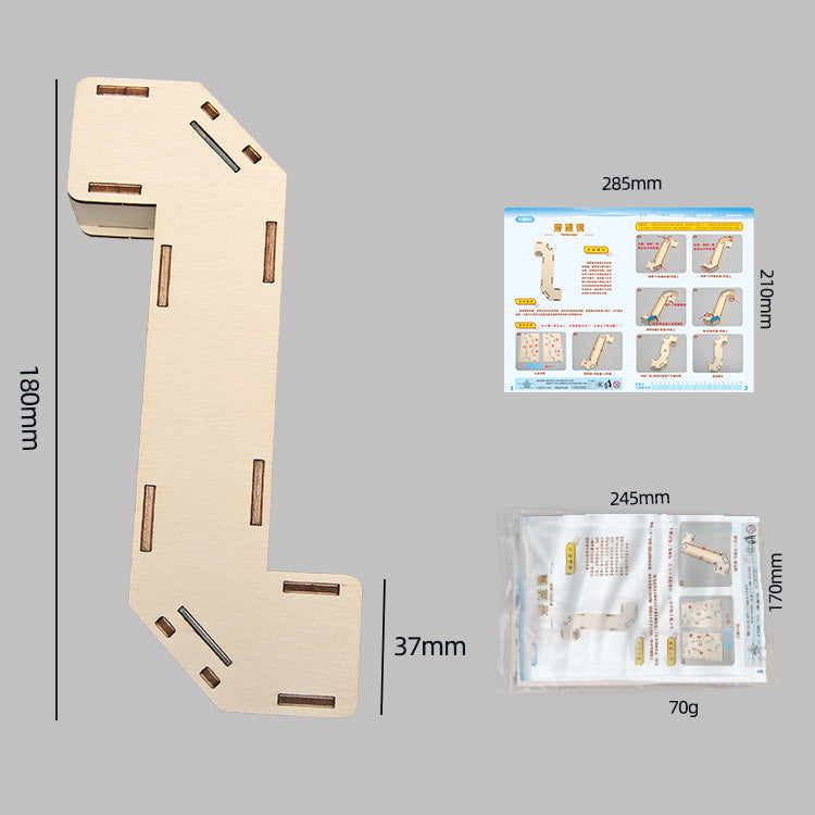 DIY Wooden Periscope Kit for Kids | STEM Science Toy with Video Instructions – Ages 3+