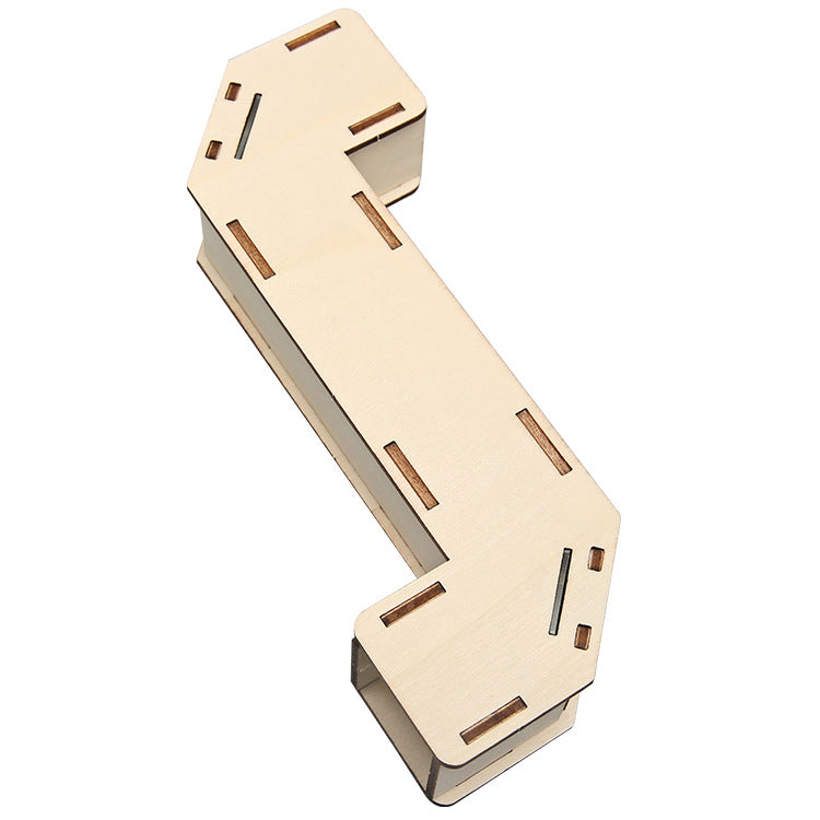 Educational wooden DIY Periscope Kit for children, promoting STEM learning and fun.
