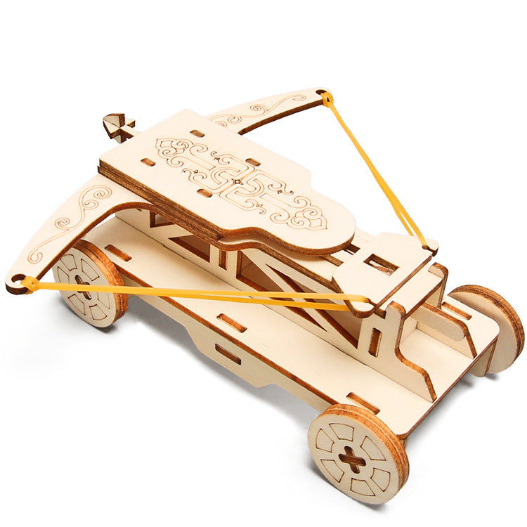 DIY Wooden Ballista Kit for Kids | STEM Science Toy with Video Instructions – Ages 5+