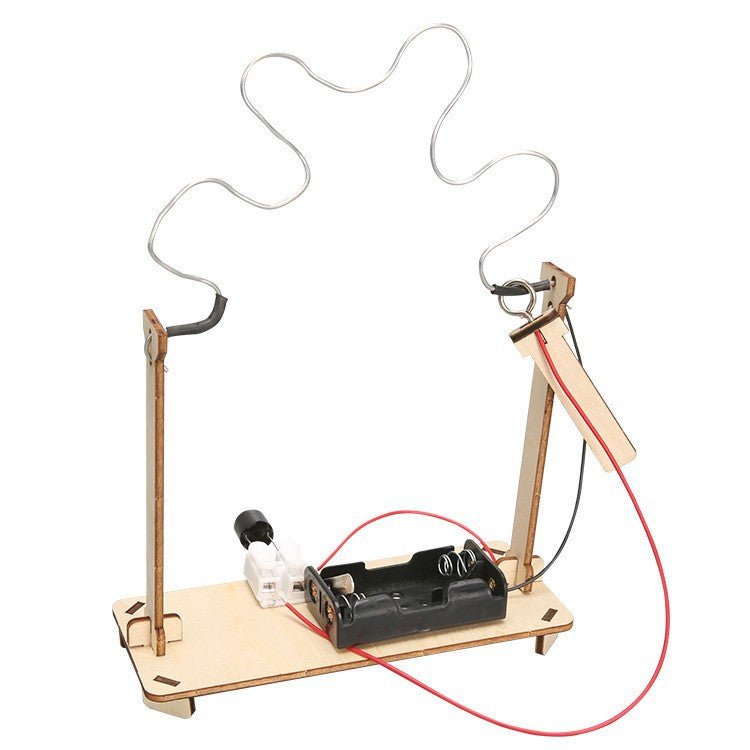 DIY Wooden CrossFire Kit for Kids | STEM Science Toy with Video Instructions – Ages 5+
