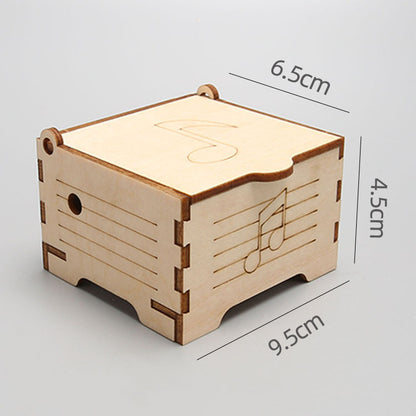 DIY Wooden Music Box Kit for Kids | STEM Science Toy with Video Instructions – Ages 5+
