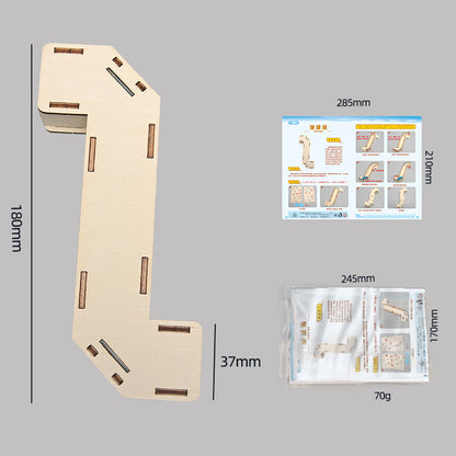 DIY Wooden Periscope Kit for Kids | STEM Science Toy with Video Instructions – Ages 3+