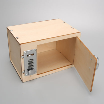 DIY Wooden Safety Box Kit for Kids | STEM Science Toy with Video Instructions – Ages 5+