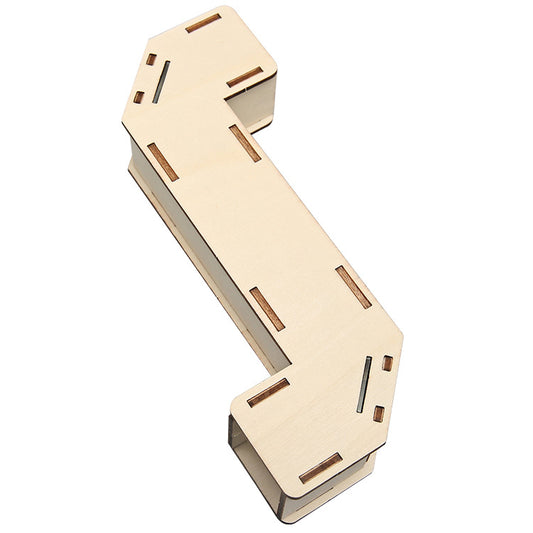 Educational wooden DIY Periscope Kit for children, promoting STEM learning and fun.