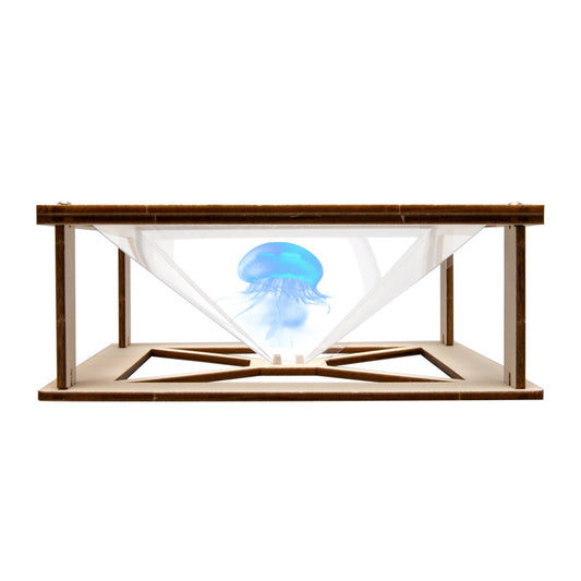 Engaging DIY Holographic Projection Kit for kids, a fun STEM learning toy.
