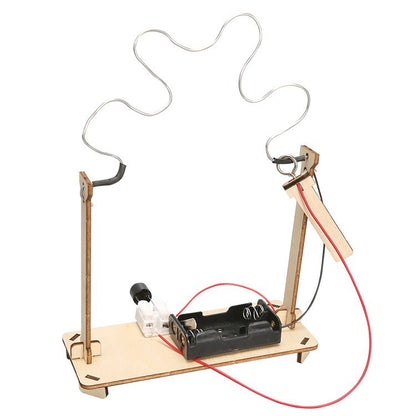 DIY Wooden CrossFire Kit for Kids | STEM Science Toy with Video Instructions – Ages 5+