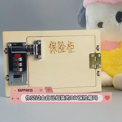 DIY Safety Box Kit assembly video tutorial for kids | STEM wooden lock box building guide