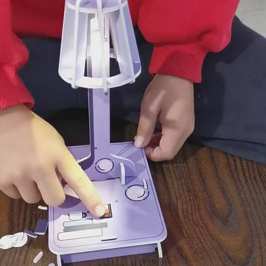 DIY Desk Lamp Kit: Learn basic electronics and build your own working table lamp.